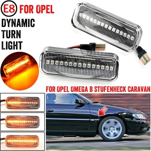 Flowing Led Dynamic Turn Signal Light For Opel Omega B Stufenheck Caravan 1994-2003 Side Marker Light Sequential Blinke