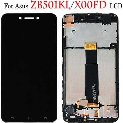 Original For Asus Zenfone Live ZB501KL LCD X00FD A007 Display Touch Screen Digitizer Assembly With Frame For Asus ZB501KL LCD
