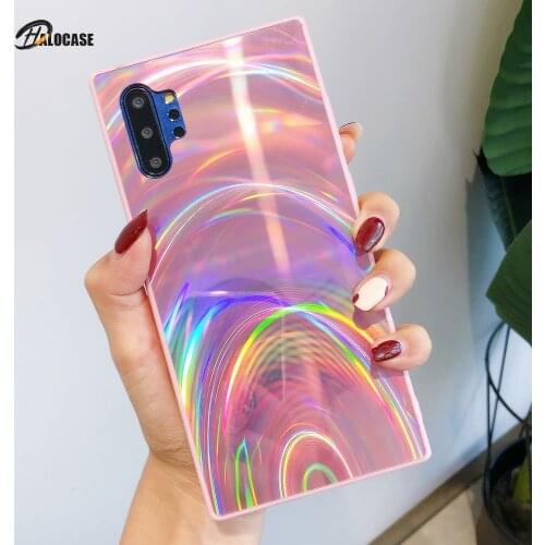 3D Diamond Case For Xiaomi Redmi Note 8 Pro Note 9S Note 9 Pro Max Cases Holographic Prism Laser Cover for Xiaomi Poco M2 Pro