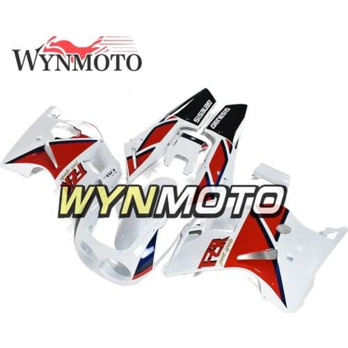 White Red and Black Fairing Kit Bodywork For Yamaha FZR250 1986 87 88 89 90 91 92 93 94 1995 Injection ABS Plastic Full Fairings