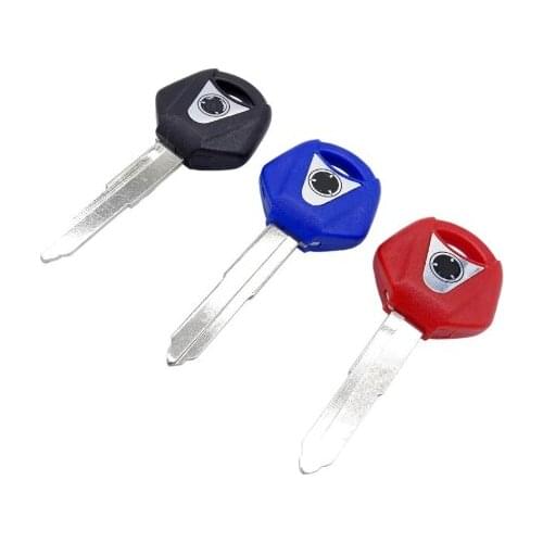 White key uncut motorcycle keys for yamaha yzf r6 r1 r3 xjr1300 fjr1300 mt09 mt07 xj6 tmax fz6
