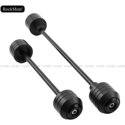 For YAMAHA FJ-09 2015-2016 Motorcycle Aluminum Alloy POM Front Rear Axle Fork Wheel Protector Sliders Falling Protection