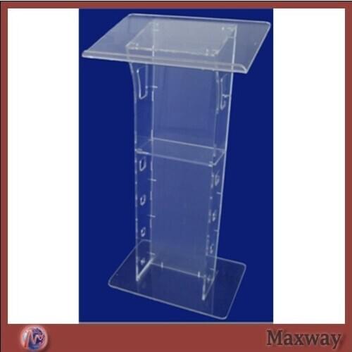 Elegant acrylic podium plexiglass