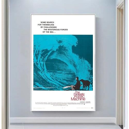 V0909 The Fantastic Plastic Machine Vintage Classic Movie Wall Silk Cloth HD Poster Art Home Decoration Gift