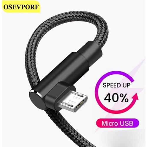 Micro USB Cable Fast Charging USB Data Sync Kabel Cord for Samsung Xiaomi Redmi Note 4 5 Android Microusb Fast Charger Cord Wire