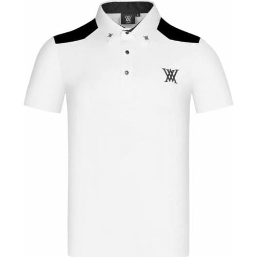 2021 new summer mens golf short-sleeved breathable and quick-drying fashion t-shirt golf apparel free shipping