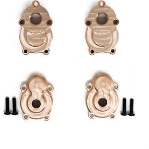 CNC Upgrade Parts Brass Front Steering Seat Kit for YK 1/8 1/10 Model Climbing Car 4082/4102