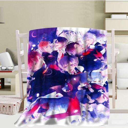 Anime DIABOLIK LOVERS Blanket TR/ Flannel Fleece Fabric Blanket New Year Decoration Comfortable Warm Super Soft Bedroom