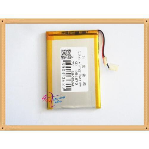 Tablet PC supply polymer lithium battery 954870 /3800mAh, Bo Italian special lithium battery 3.7V