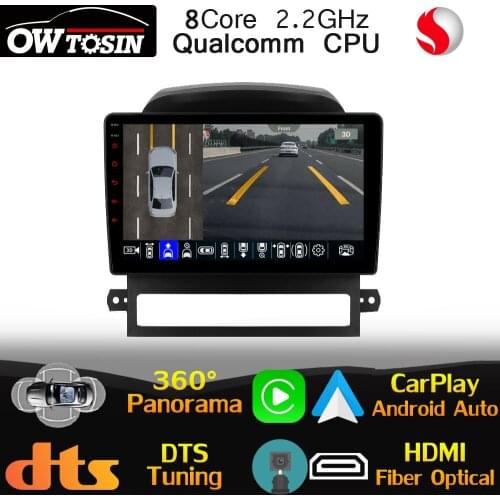 Qualcomm CPU Android For Chevrolet Captiva 2006-2012 Car GPS Navigation Stereo DTS HIFI DSP Optical HDMI Radio CarPlay Auto WiFi