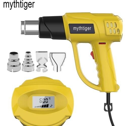 LARGE HANDLE 2000W Heat Gun Air Dryer For Soldering Pneumatic Gun Thermal Blower Hot Air Gun Shrink Wrapping Car Plastic solder