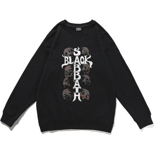 The Heavy Sabbath of Metal American Band Rock Sweatshirt Prepare for Hell Tour Clothes Heavy Metal Men Women Slipknots Pullover
