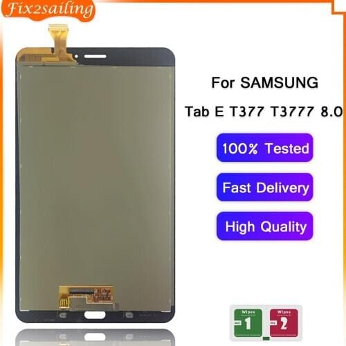 For Samsung Galaxy Tab E 8.0 SM-T377 T3777 T377 LCD Display Touch Screen Digitizer Assembly For Samsung T377 LCD 8.0"