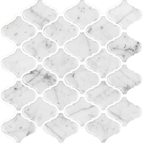 3D Self-Adhesive Wall Stickers PET Kitchen Wall Tiles Bathroom Mosaic Tile Sticker For Home Decor