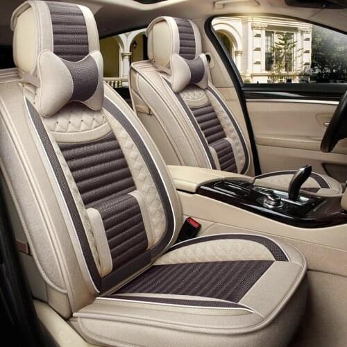 Car Seat Cover Flax Cushion,Car Styling For Kia Sorento Sportage Optima K5 Forte Rio/K2 Cerato K3 Carens Soul Cadenza
