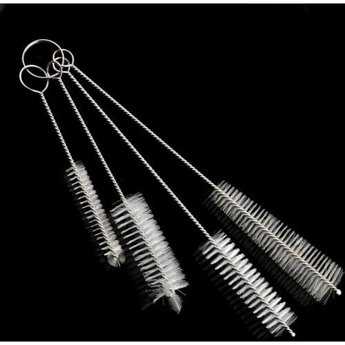 Saingace 4Pcs Cleaning Brushes Multi-Functional Tools Brush Spray Brush Kettle Bottles Test Tube Kitchen Cleaning Tool drop ship