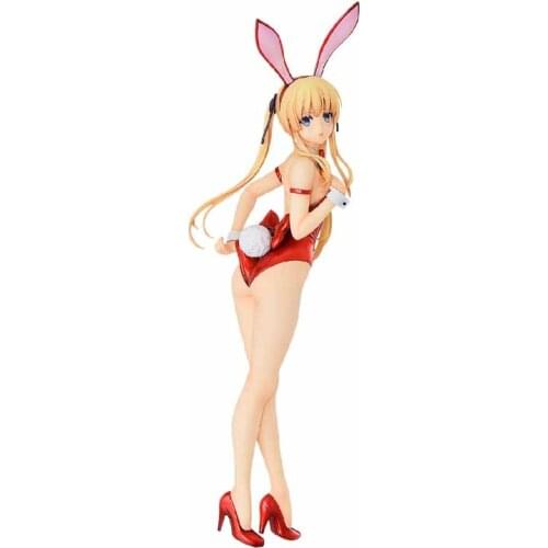 Passerby Girlfriend heroine Ying Lili barefoot bunny girl hand-made ornaments Cute anime figures model Collect Model Toys