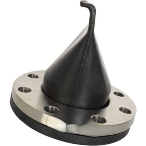 EPDM cut-off flanged weather resistance rubber duckbill check valve