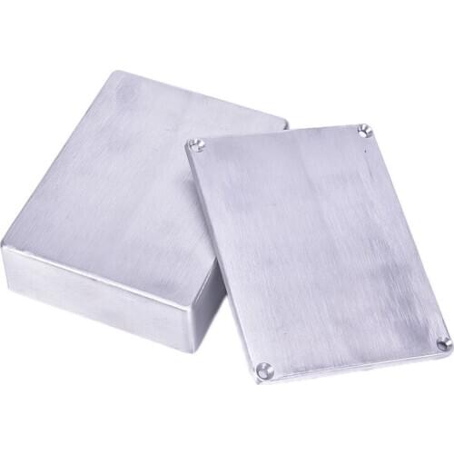 Hot Sale 1590BB Style Guitar Effects Pedal Aluminum Stomp Box Enclosure for DIY Guitar Pedal Kit