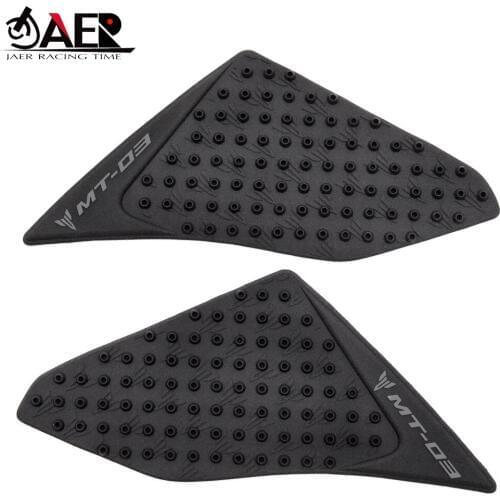 JAER For Yamaha MT-03 MT03 2015-2018 Side Tank Pad Protector Decal Sticker Motorcycle Anti slip Side Gas Knee Grip Traction Pad