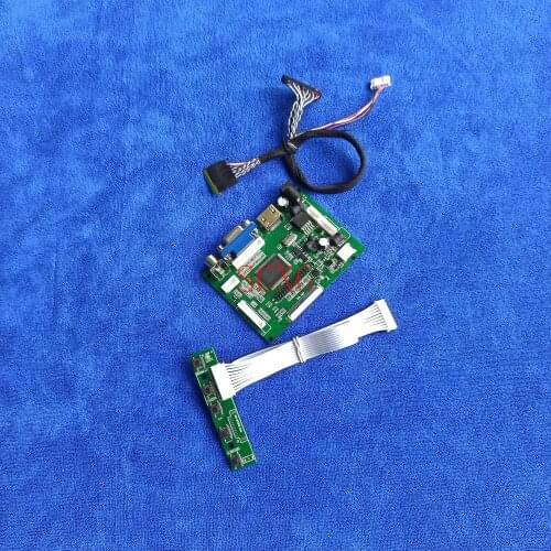 DIY Kit LVDS 40-Pin AV VGA HDMI-compatible LCD display controller drive board WLED 60Hz laptop 1366*768 For LP101WH1/LP101WH2