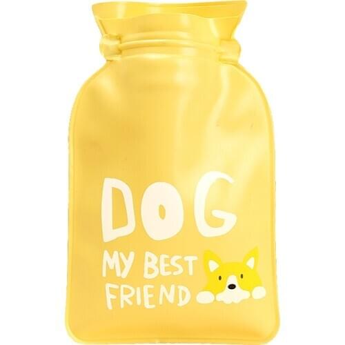 PVC cartoon printing hot water bag Mini hot water injection hand treasure