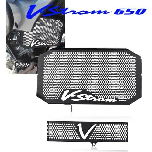 Motorcycle DL650 V-Strom Radiator Grille Guard Protector For Suzuki V-STORM 650 VSTORM 650/DL 650 2004-2011 2010 2009 2008 2007