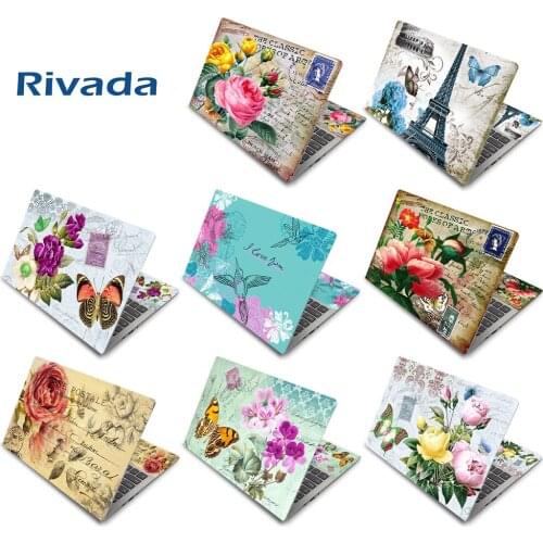 Laptop Skin Sticker Decal,15.6 inch Vinyl Skin Sticker Cover Art Protector Notebook PC (Free 2 Wrist Pad Included),Removable