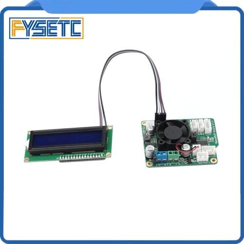 NanoDLP Shield V1.1 Expansion Board With DRV8825 Controled MOS + LCD1602 16X2 LCD With I2C 1602 LCD Module Blue Screen