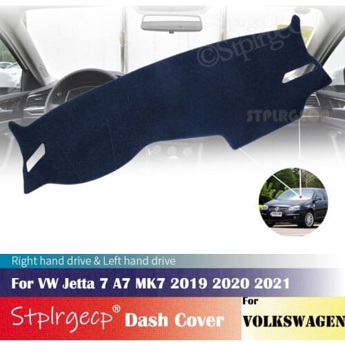 For Volkswagen VW Jetta 7 A7 MK7 2019 2020 2021 Anti-Slip Dashboard Cover Protective Pad Car Accessories Sunshade Carpet