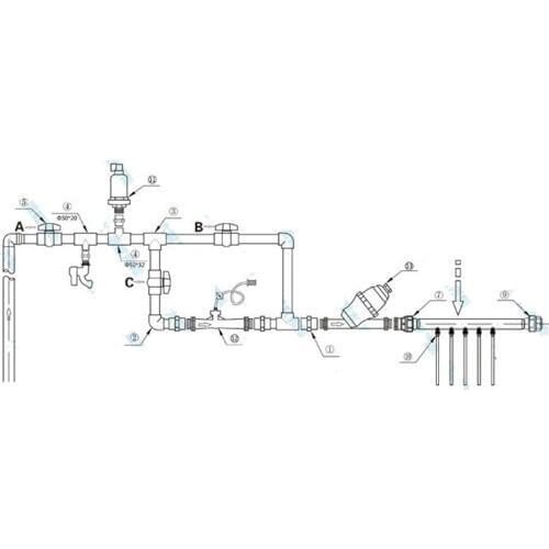 Hi-Quality Agriculture Drip Irrigation Integration Of Irrigation And Fertilization Kits Quick Installation Greenhouse Irrigation