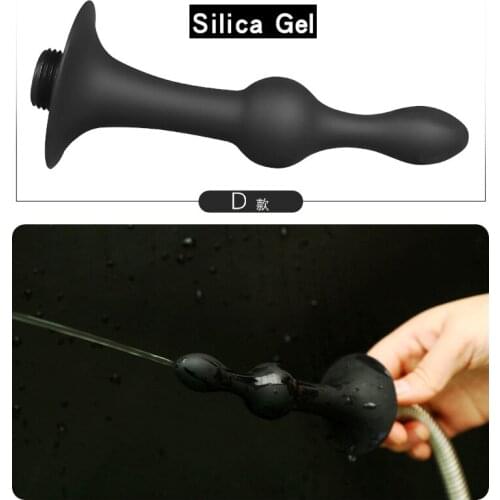 Wetips Silicone Ducha Hygienic Clistere Douche Enema Klisma Toilet Cleansing DoucheLavativas Anales Anal Shower Enema Cleaning