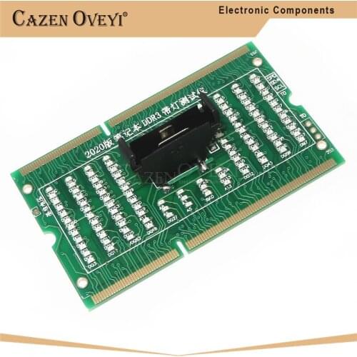 1pcs/lot Laptop Memory DDR3 dual illuminated test card pros and cons to dual tester In Stock