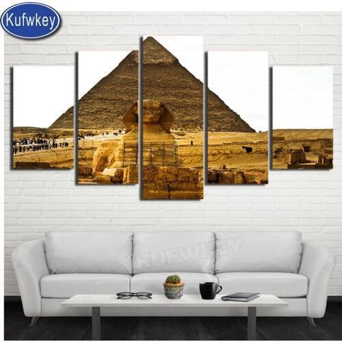 Multi-painting"Pyramids Egypt"diamond painting full square stone rhinestones embroidery full round mosaic Sunset Scenery decor