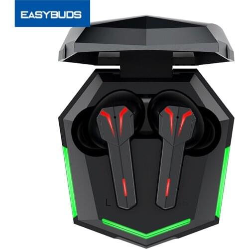 Easybuds 3D Stereo Earbuds 65MS Low Latency Gamer Headset With Mic TWS Bluetooth-Compatible 5.0 Wireless Earphone For iPhone