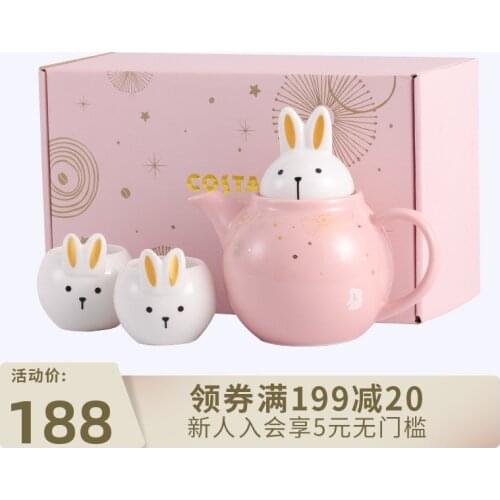 Teapot tea ceramic high value cold kettle teapot set home English afternoon tea set cute water bottle
