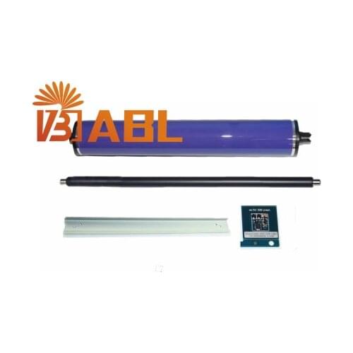 1set DC250 Color Drum Chip+Cleaning Blade+OPC Drum+PCR Charge Roller for Xerox DC 240 242 250 252 260 WC7655 7665 7675 013R00603