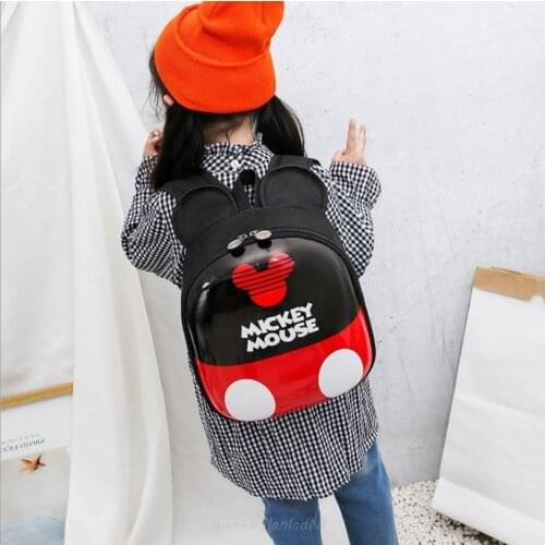 Disney Mickey Minnie mouse childrens schoolbag kindergarten boy baby eggshell backpack little girl cartoon backpack