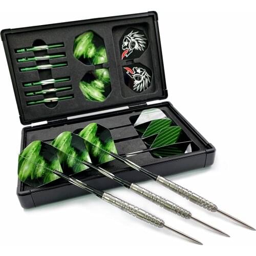 3pcs/set of professional needle 23g competition grade tungsten steel dart set top tungsten steel matching gift box