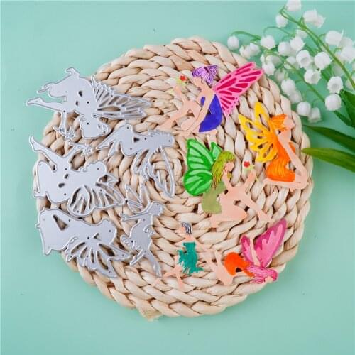 InLoveArts Butterfly Wing Fairy Metal Cutting Dies Stencils Scrapbook Photo Album Paper Card Decorative Craft Embossing Die Cuts