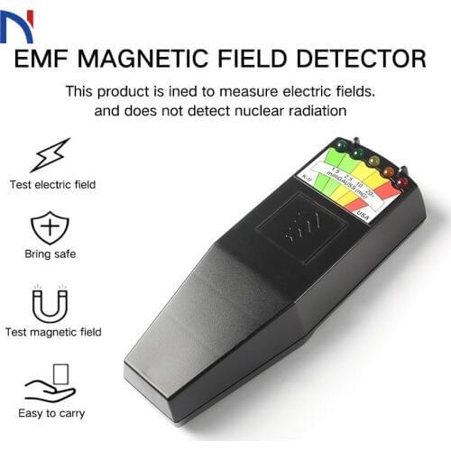 EMF Meter Electromagnetic Field Radiation Detector Handheld Digital LCD Dosimeter Tester K2 Ghost Meter EMF Detector