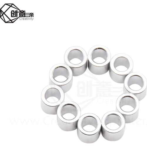 Creativity 100PCS M5*8.3mm Openbuilds Aluminium Spacer V-slot Isolation Column Separate Pillar Quarantine Bore 3D Printer Parts