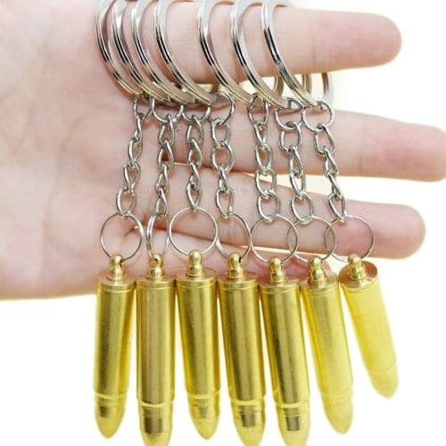 New Portable Bullet Keychain Shape Earpick Ear Pick Spoon Keychain Couple Lovers Keyring Unisex Home Storage Key Decoration