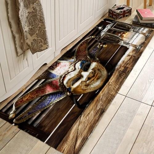 Christmas Tree Rug Gift Hallway Carpets and Rugs for Bedroom Living Room Kitchen Bathroom Anti-Slip Floor Mats