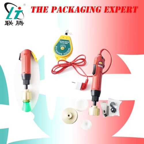 Electric Bottle Capping Machine Hand Hold 10-50mm Cap Screwing Manual Cover Capper Portable Semi Auto Screw Tip Free Shipping