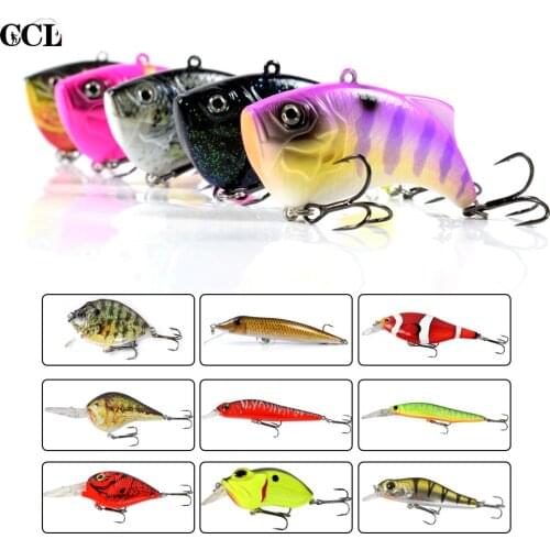 CCLTBA Fishing Lures High Quality Crank Bait Minnow Wobbler Fishing Baits Tackle Pike Bass Artificial Bait Trout Fishing Lure