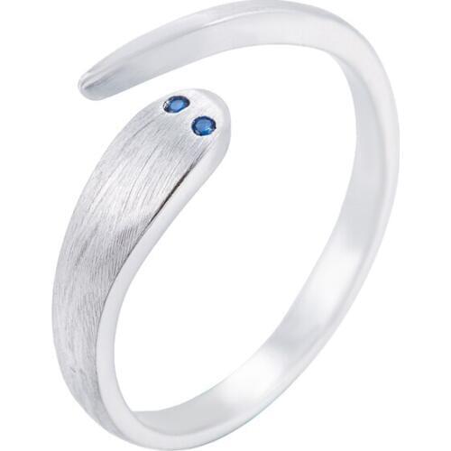 Shuangshuo Vintage Snake Rings for Women Adjustable Animal Ring Wedding Rings Wedding Ring Animal Jewelry anel masculino
