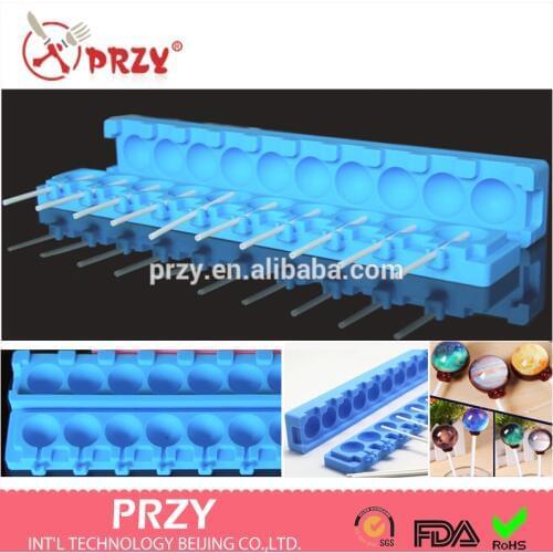 Silicone mold 3D lollipop silicone molds for cake decoration mould lollipop food grade handmade baking tools