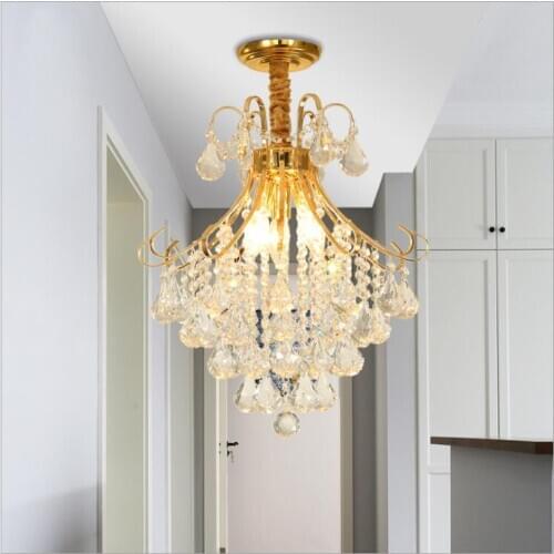 Modern D30cm European Crystal Chandelier Lighting Top Luxury E14 LED Chandelier Lighting Factory Direct Selling Home Decoration