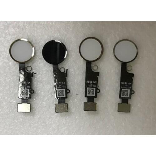 100pcs/Lot High Quality Home Button With Flex Cable Ribbon Assembly For IPhone 7 8 Plus 4.7" 5.5" Replacement Part